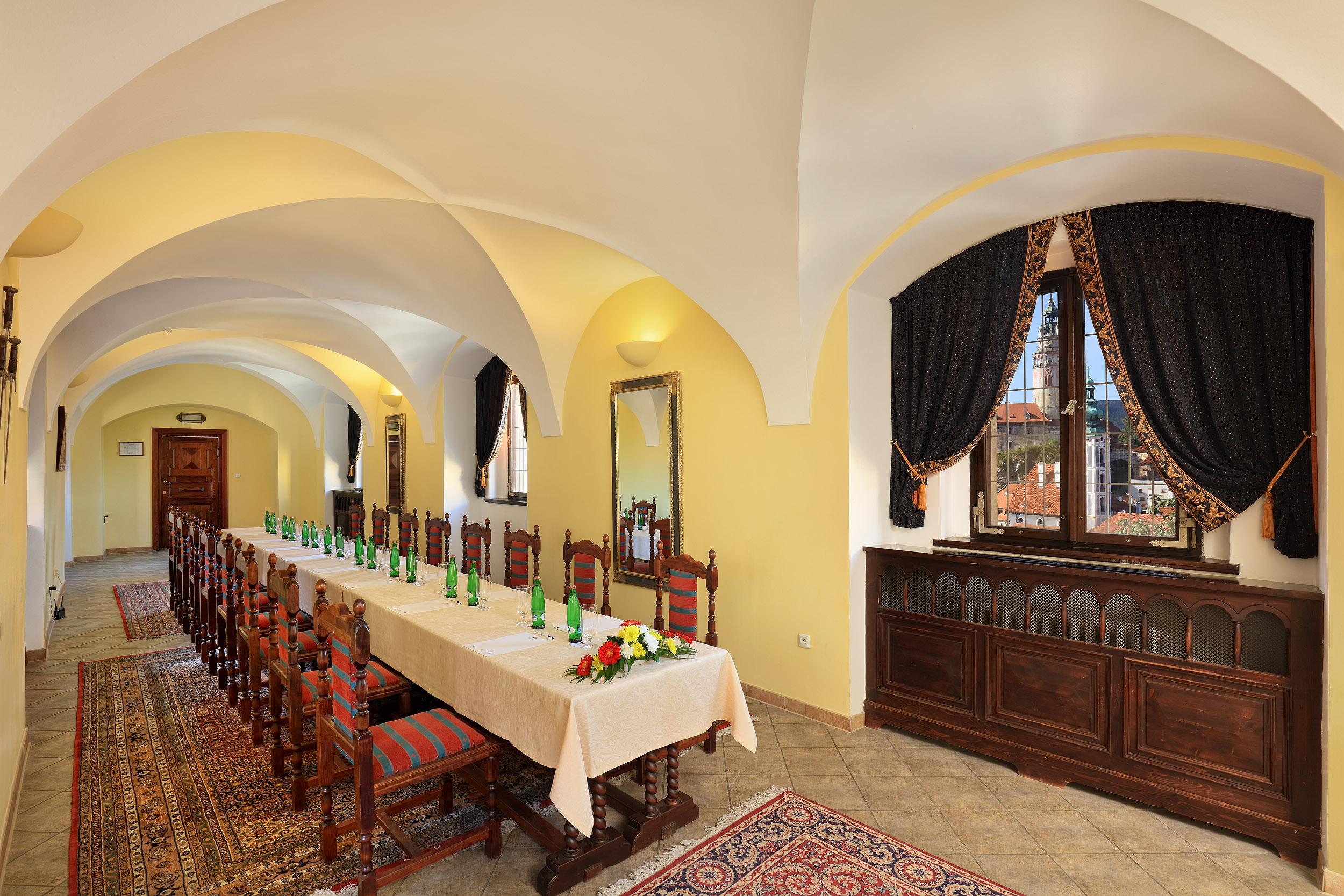 Hotel Ruze Český Krumlov Exterior foto The interior of the castle