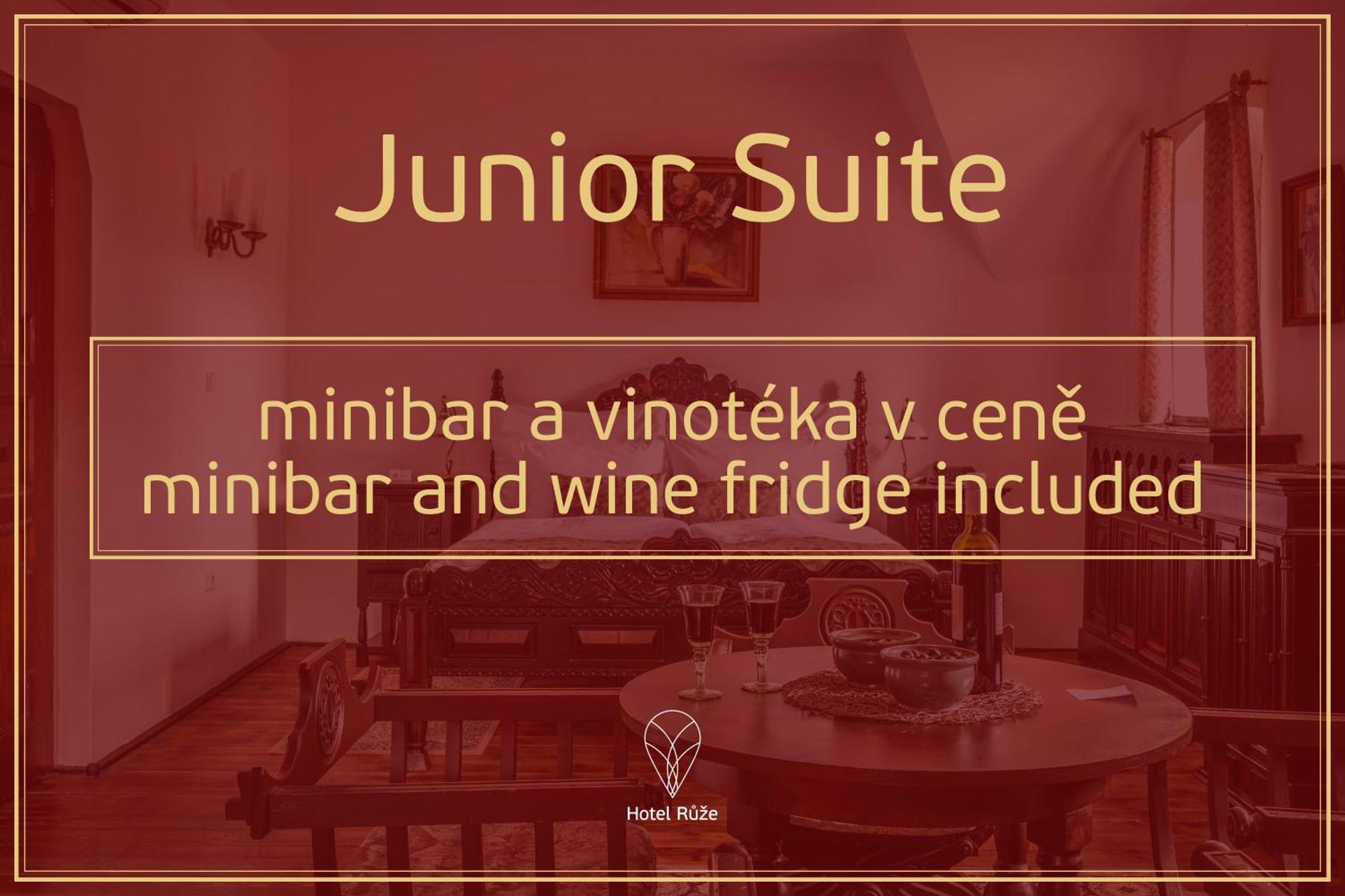 Hotel Ruze Český Krumlov Habitación foto Junior Suite